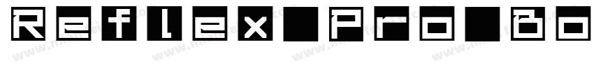 Reflex Pro Bold字体转换